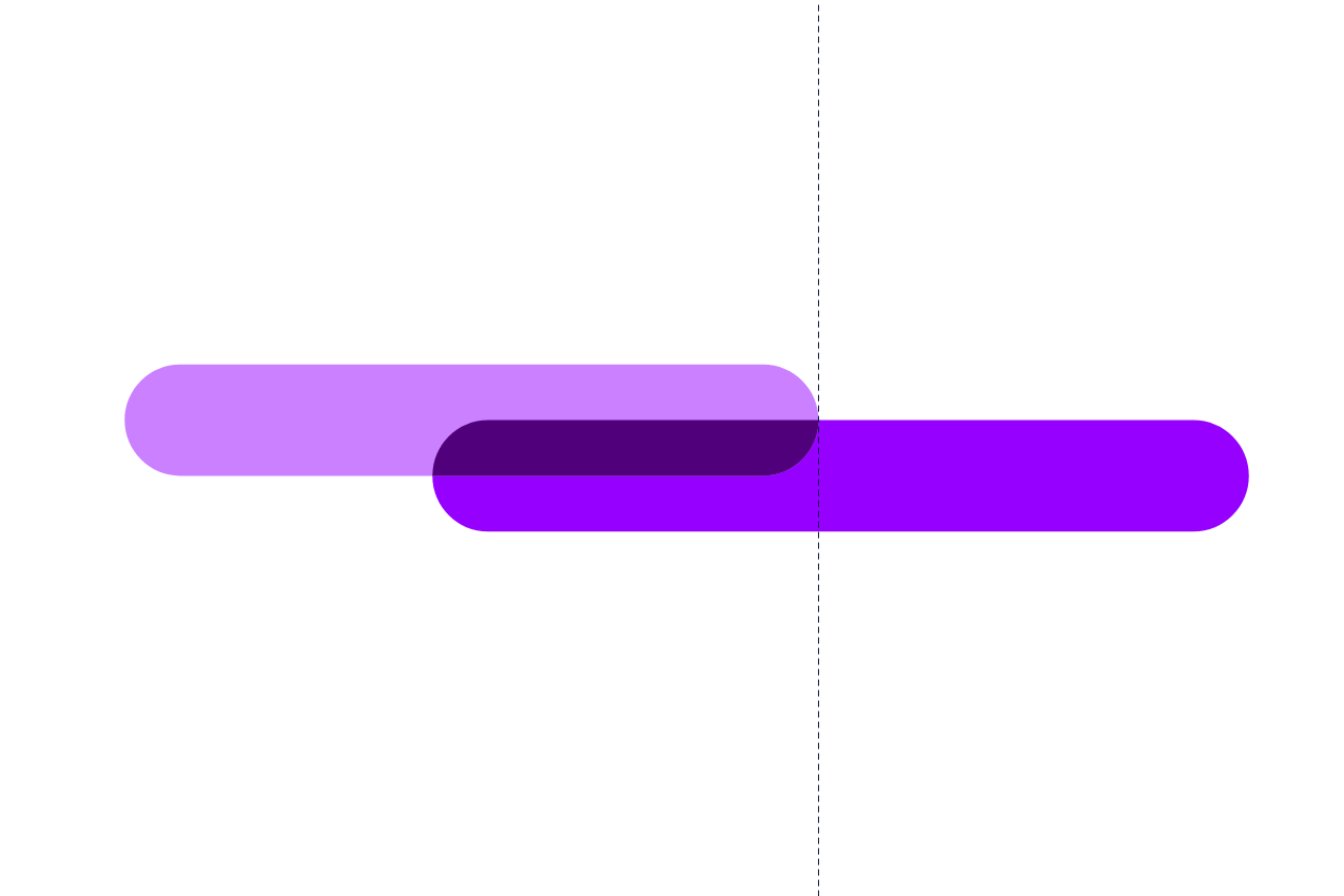 Illustrazione grafica viola