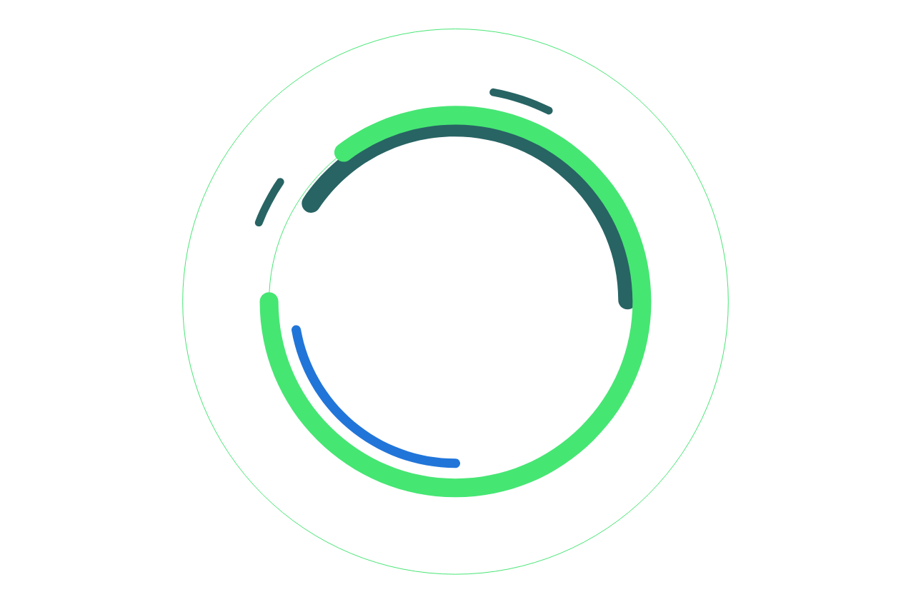 illustrazione grafica verde