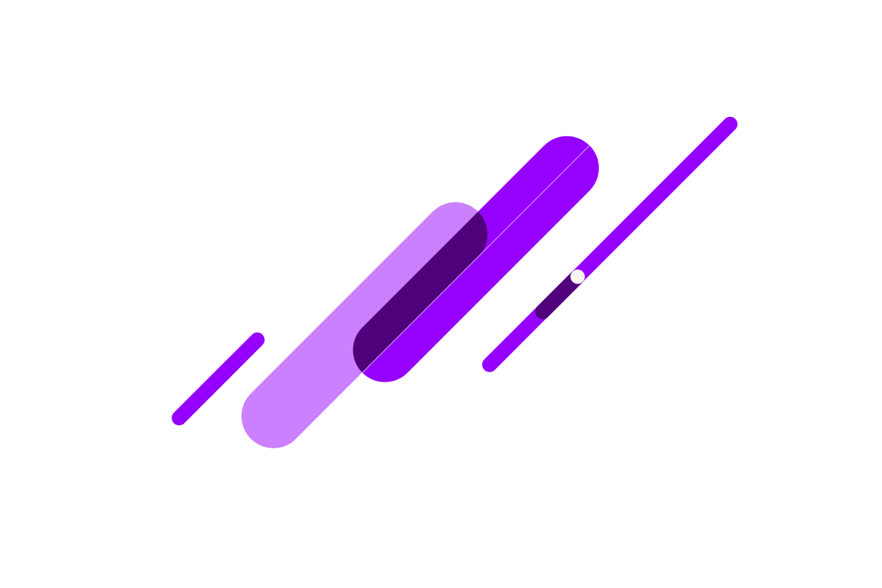 Illustrazione grafica viola